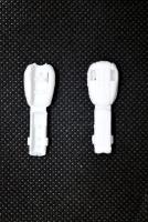 Наконечник фасолинка №2 10шт белый