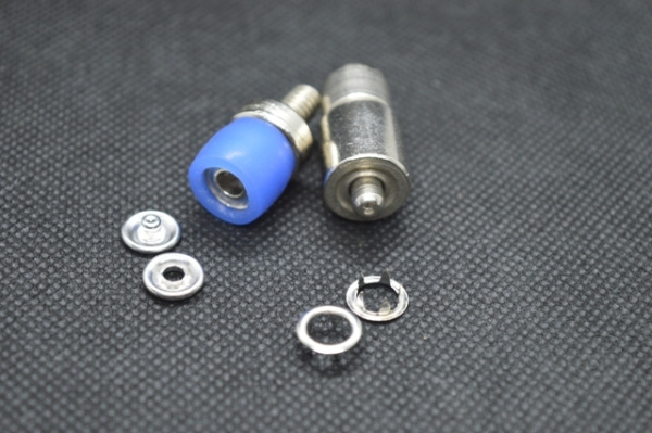 Насадка для рубашечных кнопок 10,5мм ХРОМ