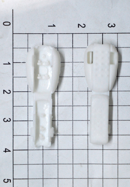 Наконечник фасолинка №2 10шт белый (3)