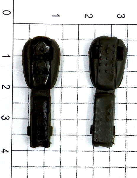 Наконечник фасолинка №2 10шт т.зелёный (4)