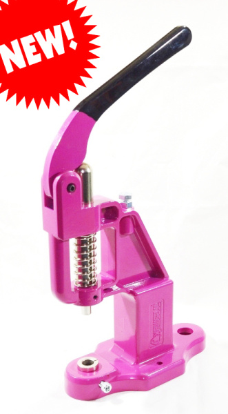 Пресс PRESMAK ТЕР-2 (T-101) NEW для установки фурнитуры универсальный цв.РОЗОВЫЙ